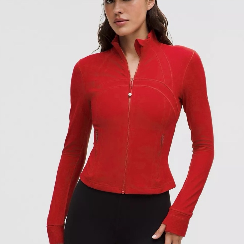 Define Cropped Jacket Nulu Dark Red